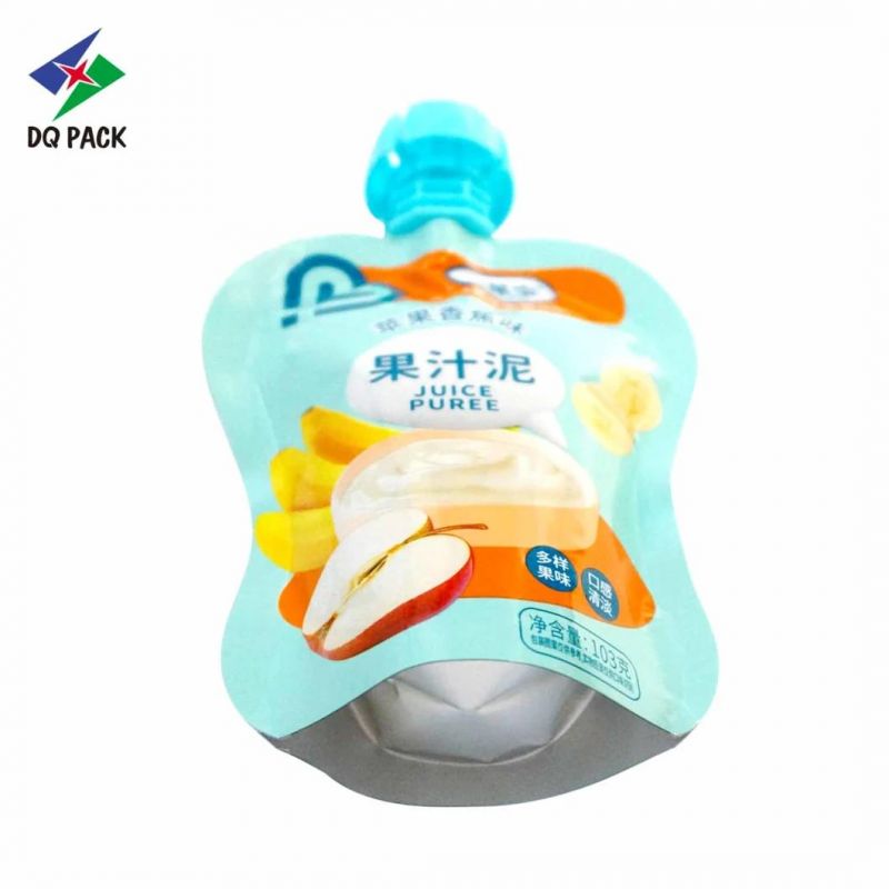 Moisture Proof Stand up Pouch with Spout Packaging Bag Customized Printing for Puree