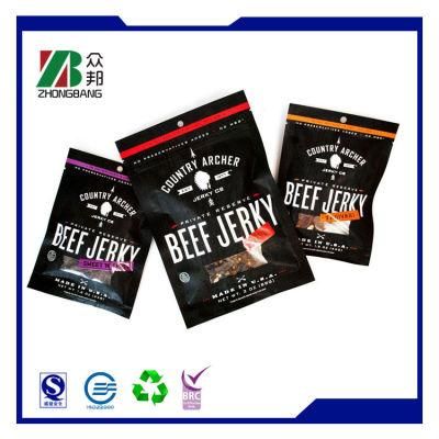 China Food Packaging Bag Manufacturer Jerk Beef Plastic Bag