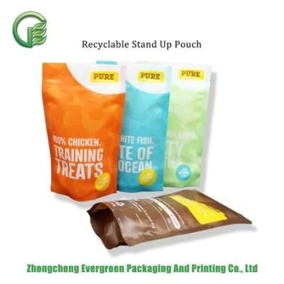 Customized Flexible Packaging Lay Flat Bottom Pocuhes Food Grade Box Pouch