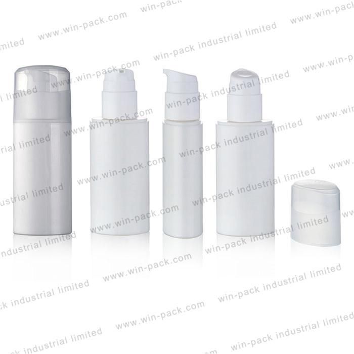 Winpack Hot Sale Cosmetic White Lotion Airless Pump Bottle 30ml 50ml New Product Airless Bottle PP Cream Containers Cosmetic Packaging Bottle