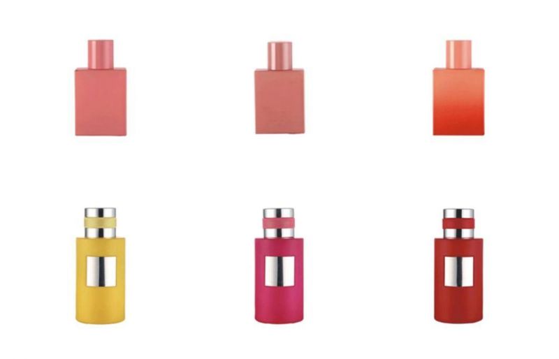 100ml Gold UV Spray Paint Perfume Bottle Glass Bottle Can Be Customized Color
