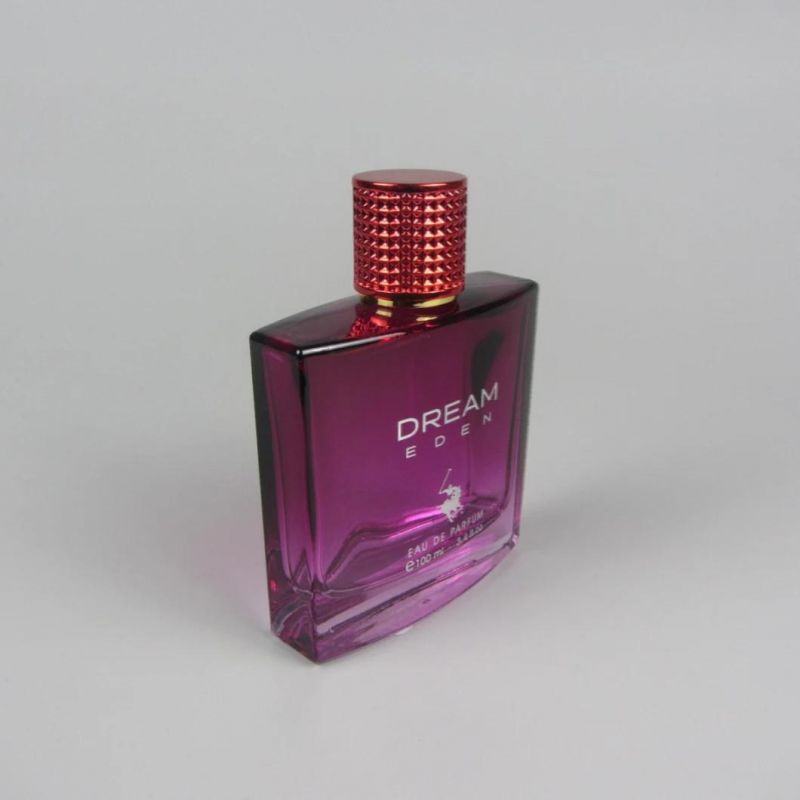 Empty Square 30ml 50ml 100ml Perfume Glass Spray Bottle with Cap