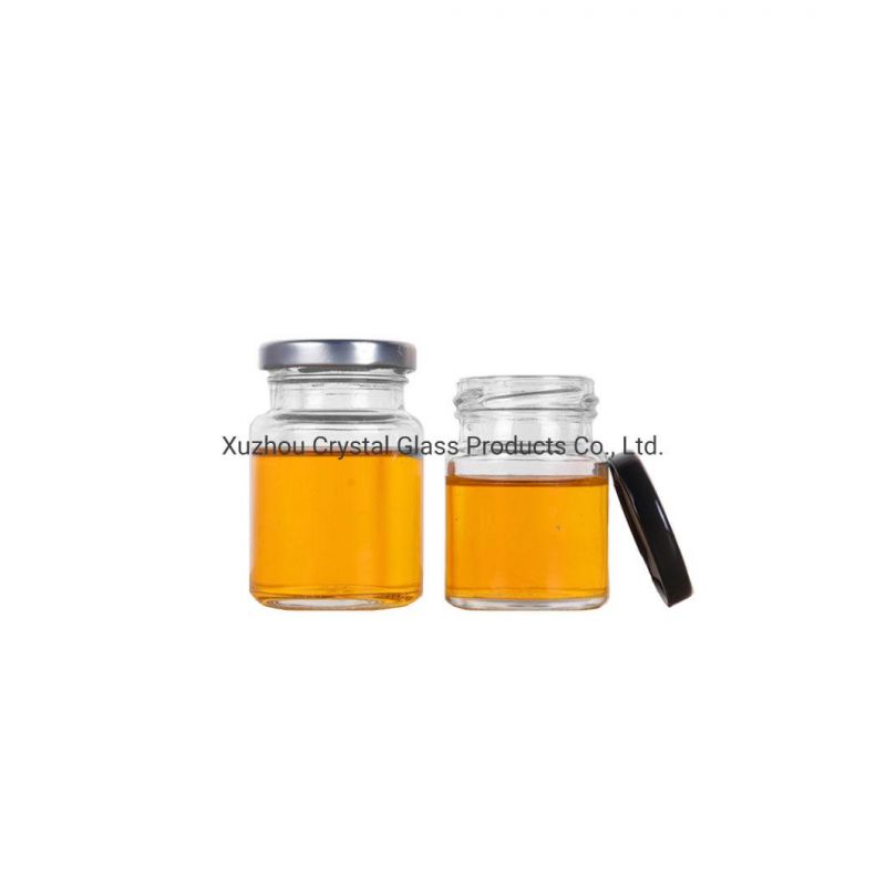 Small 75ml Baby Food Marmalade Honey Glass Jam Containers