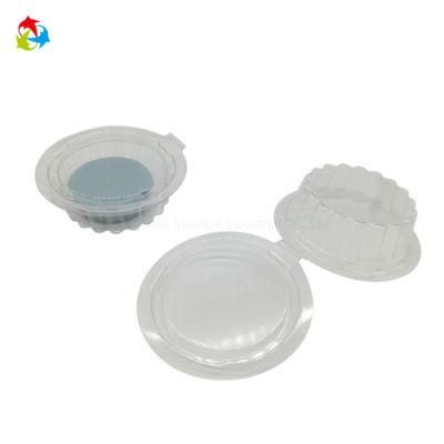 Clear Round Pet Packaging Wax Melts Clamshell Box