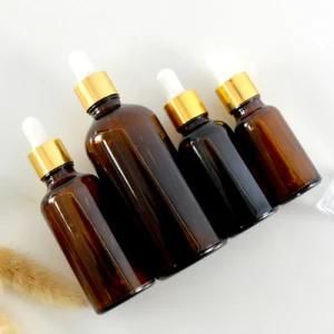 Wholesale Matte Amber Black 30ml 50ml 100ml Glass Dropper Bottle 100ml 60ml 15ml 10ml Essential Oil Bottle