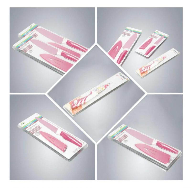 Wholesale Blister Slip Card Clear Plastic Packaging for Fruit Knife