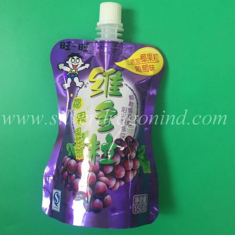 Plastic Stand up Spout Pouch with Washing Liquid (500g)