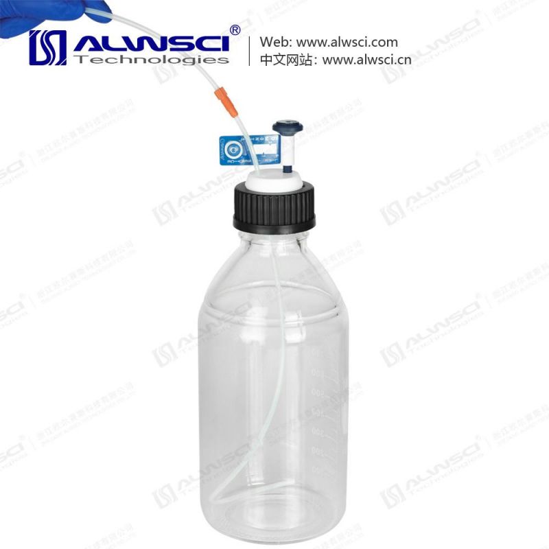 Alwsci New Black Gl45 Safety Cap Air Valve for Gl45 Reagent Bottle