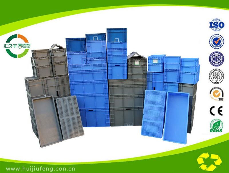 EU4322 Plastic Packaging EU Standard Plastic Turnover Box/Crate Industrial Plastic Turnover Logistics Box for Storage