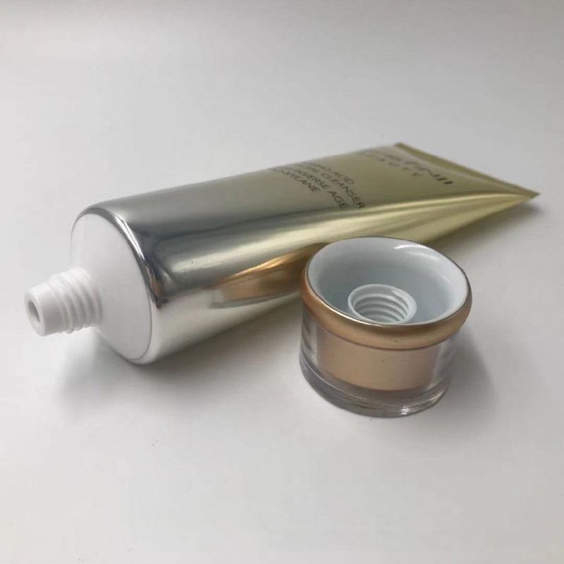 50nl 120ml Aluminum Plastic Tube Laminated Tube for Hand Cream Abl Tube with Octagonal Screw Cover