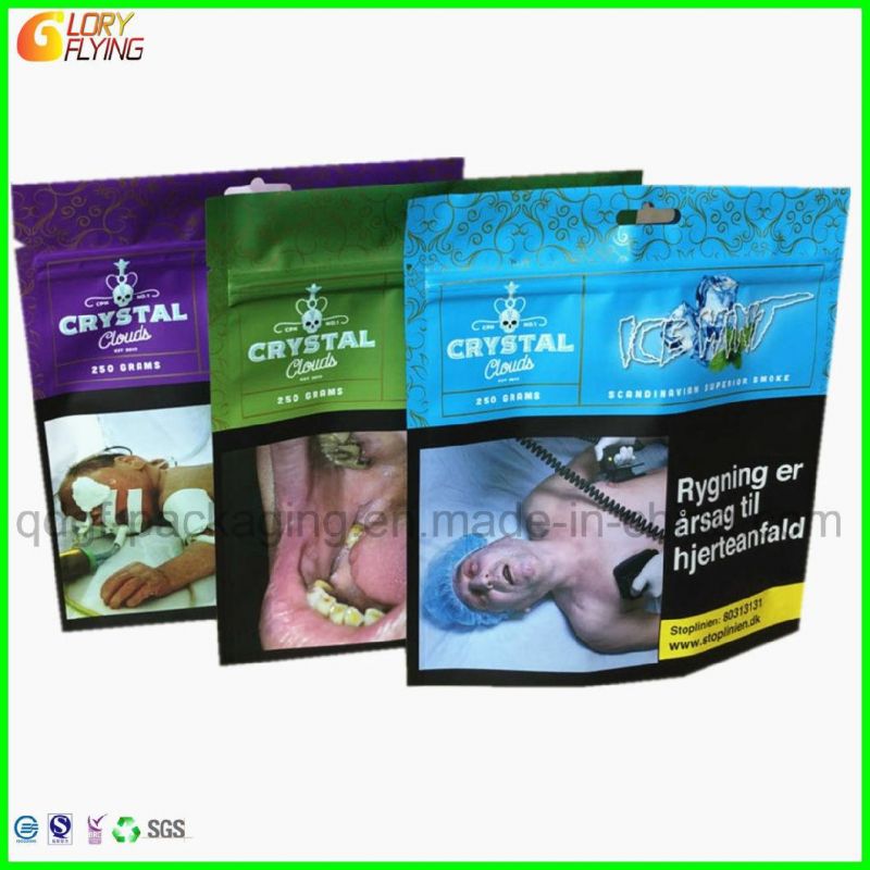 Stand up Food Packaging Plastic Packing Bag with Resealable Zipper