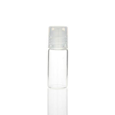 3ml 5ml 8ml 10ml Roll on Oil Glass Bottle with Black Cap