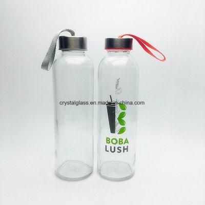 Empty 500ml Water Glass Bottle