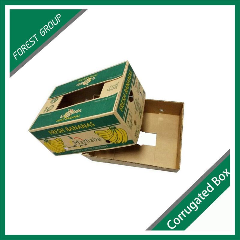 Corrugated Banana Paper Box Packaging