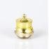 High-Grade Low Price in Stock Fast Shipping Gold Luxury 15g Empty Acrylic Jar with Gold Lid