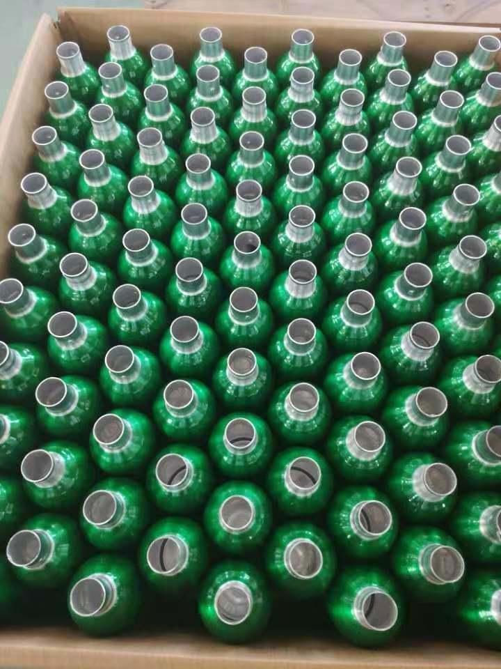 500ml Aluminium Bottle for Chemical Pesticide Packing 74*186mm