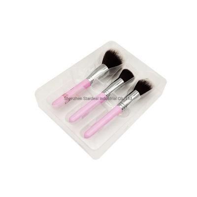 Custom Clear Empty Plastic Inner Tray Makeup Brush Blister Pack