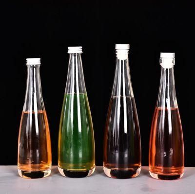 330ml Glass Bottle 500ml Beverage Bottle Wine Bottle with Screw Cap