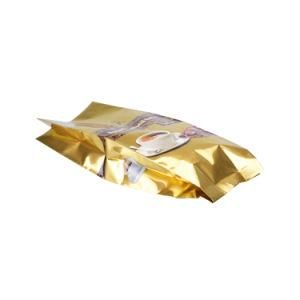 Wholesale Zipper Coffee Tea Side Gusset Mylar Aluminum Foil Packaging Bag