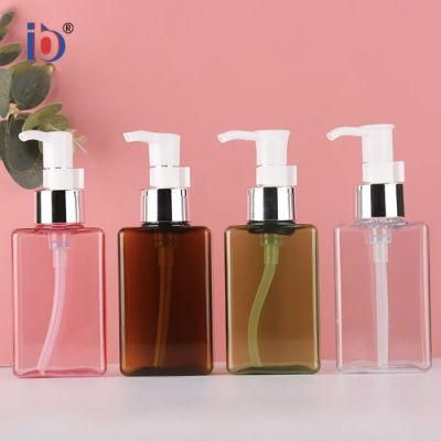 Square Bottle of Hand Sanitizer Empty Soap Dispenser Bottles Clear Square Bottles