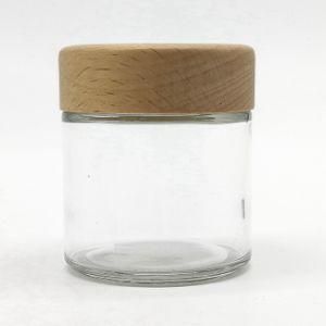 Low Price 2oz Clear Glass Jar Child Resistant for Food Packaging