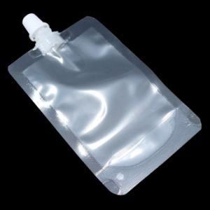 Laminated Plastic Stand up Liquid Juice Water Jelly Spout Pouch Bag