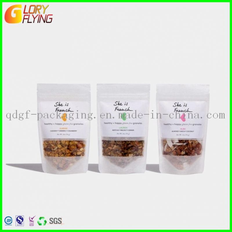 Plastic Mylar Bag Cookies Smell Proof Bag for Tobacco Packaging