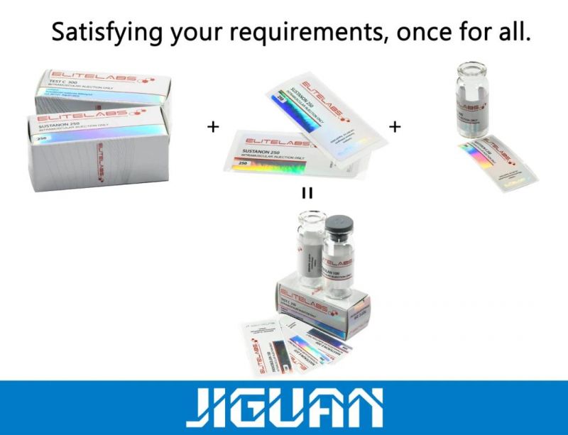 Custom Printing 3D Hologram Waterproof Steroid Vial Box