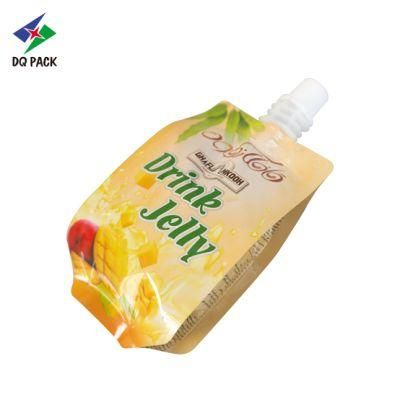 Dq Pack Penguin Spout Pouch Reusable Water Squeeze Bag Liquid Packaging Bag Spout Pouch for Jelly Juice Packaging