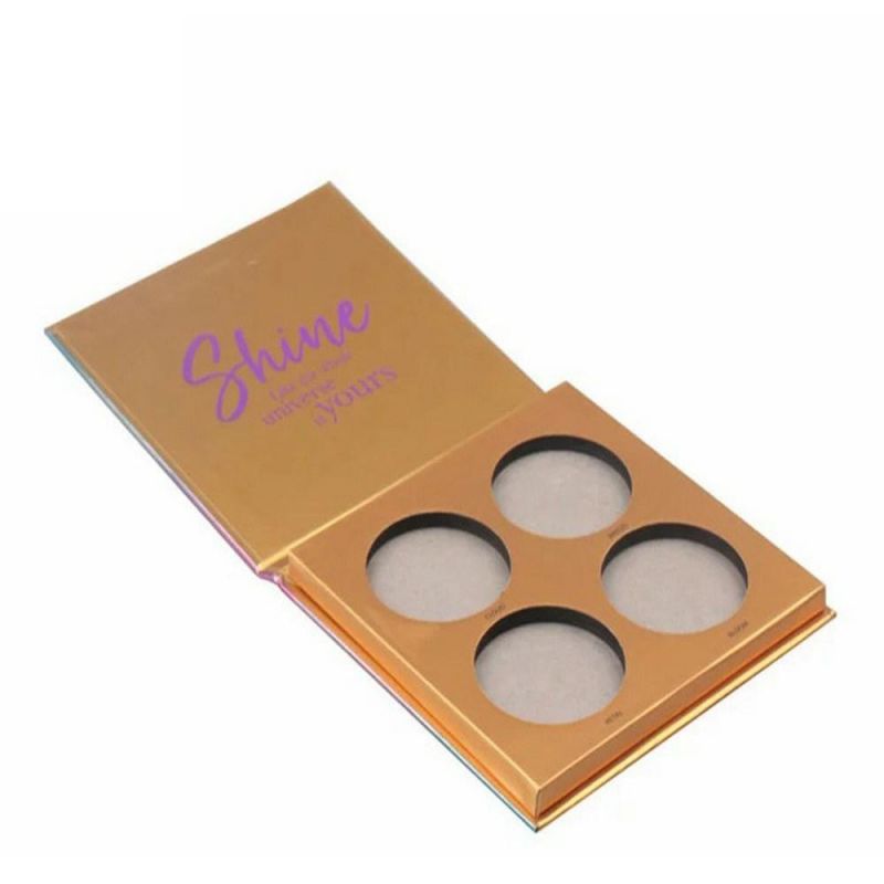 Custom Empty Eye Shadow Compact Containers Paper Box Wholesale