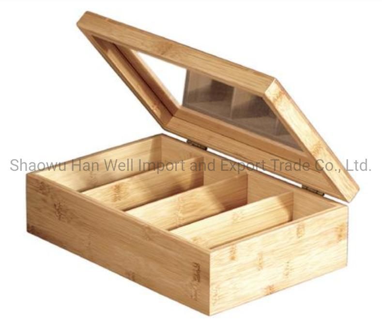 Four Compartment Kitchen Seasoning Box for Packing Spice