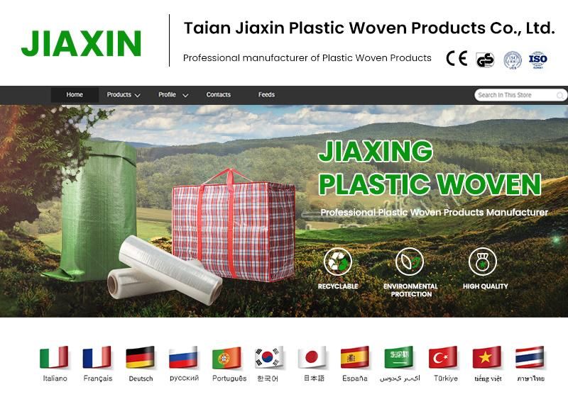 Jiaxin Ton Bag China Plastic Bag Supply Best Price Wholesale Plastic Big Bags 1000kg Price 1 Ton Bags Polypropylene Flexible Container Bulk Bags Ton Stone Bags