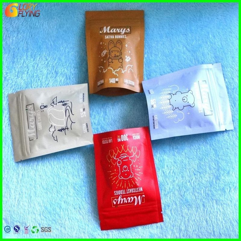 Customized Packaging for Tobacco Flower/Mylar Bag/Plastic Child Proof Zipper Bags