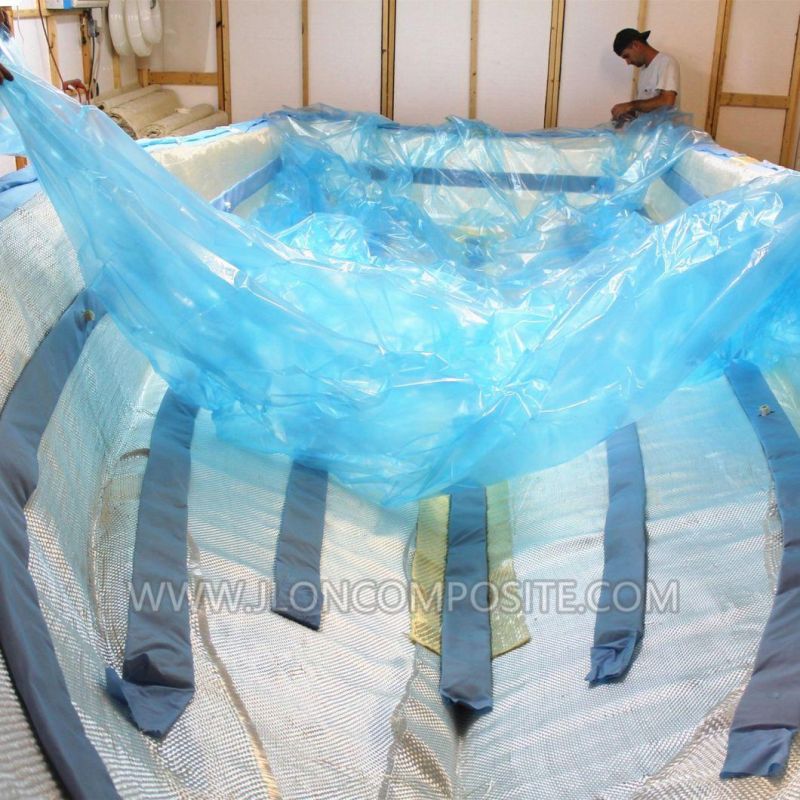 Center Fold Vacuum Bagging Film for FRP Boat Build