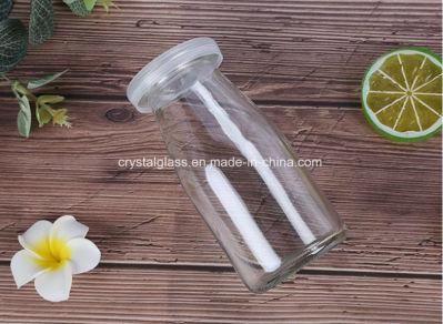 Wholesale Empty Clear Food Grade Milk Glass Bottle Yogurt Glass Mug 200/500ml
