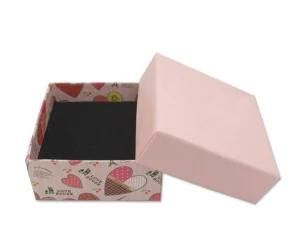 Custom Luxury Fancy Paper Rings, Earrings, Pendants, Bracelets Jewelry Box with Padding Insert