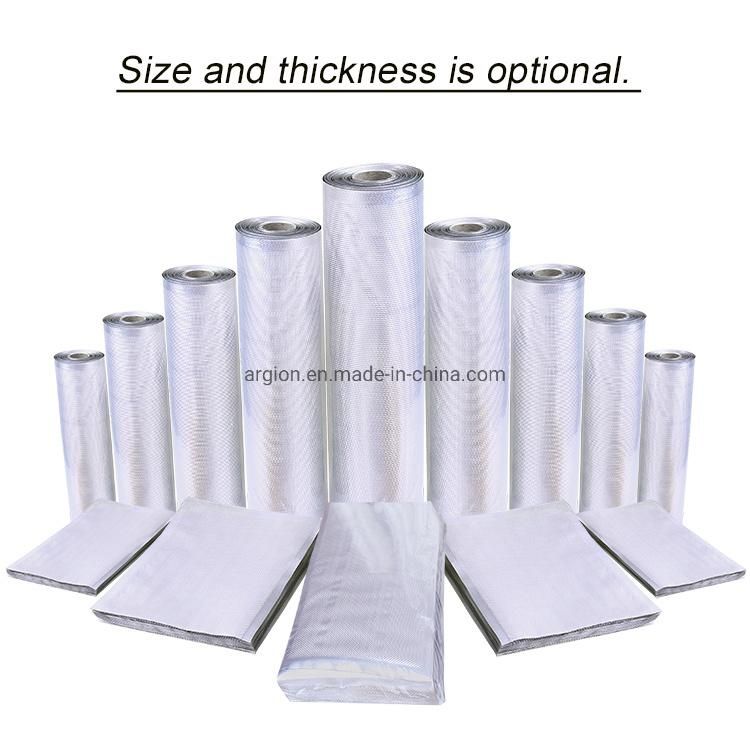 PA/PE Aluminum-Aluminum Embossed Vacuum Bag Roll with Ultraviolet-Proof