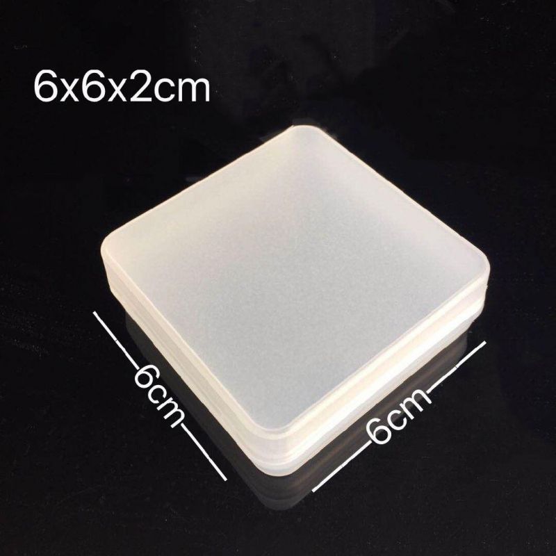 High Quality Non-Toxic Hollow Matte Plastic Box Case for Lapel Pin Gift