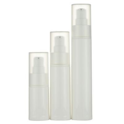 15ml Plastic Cosmetic Packaging Airless Lotion Bottle