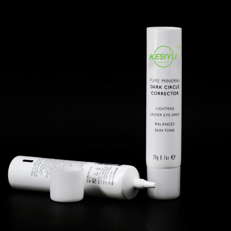 Eco-Friendly Luxury Empty White Plastic Cosmetic Tube for Body Care Lotion