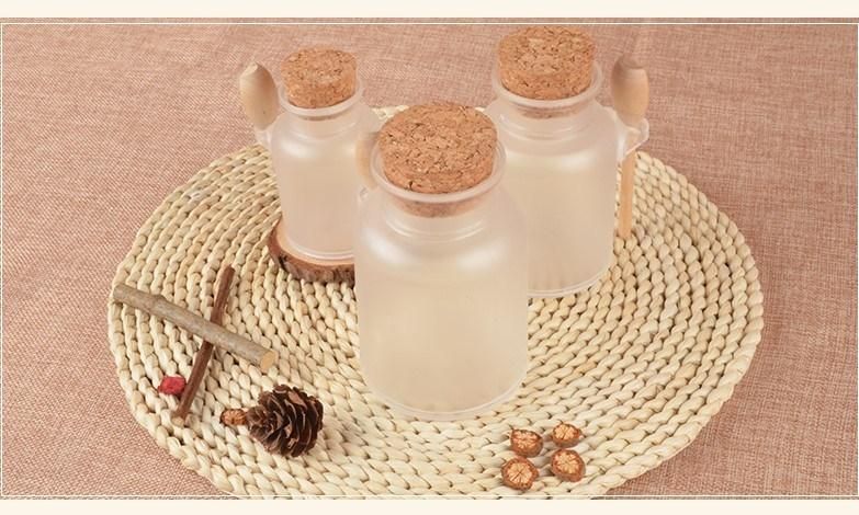 Cosmetic Packaging 300g ABS Round Bath Salt Bottle