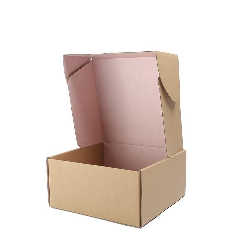 2020 Custom Logo Corrugated Paper Box Carton Folding Shipping Cardboard Gift Packaging Boxes