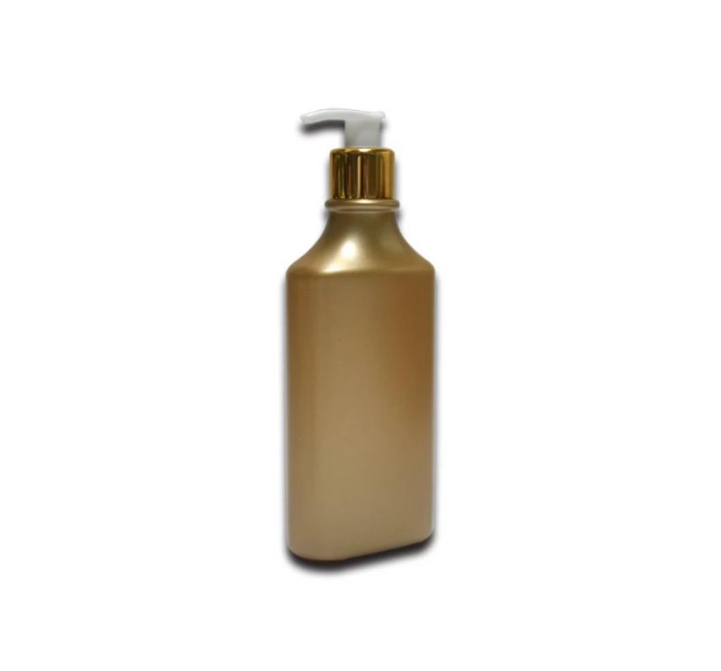 Brown 300ml Lotion Bottle Pet Cosmetic Packaging Facial Cleanser Hair Conditioner Bottle Cleansing Oil Coco Oil Sunscreen Bottle