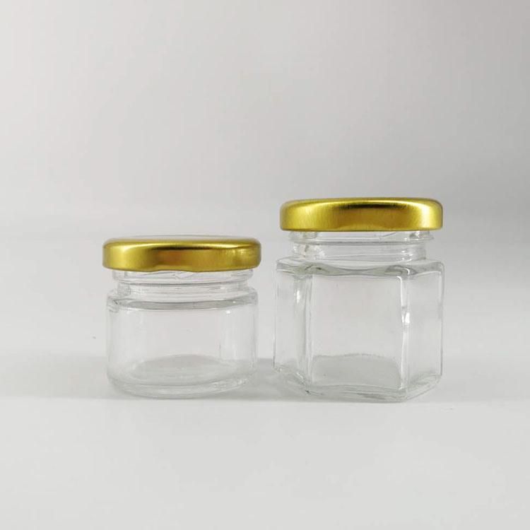 Kitchen Spices Jar 30 Ml 25 Ml Round Small Wedding Jar Honey Jam Glass Jar for Jam 28 G