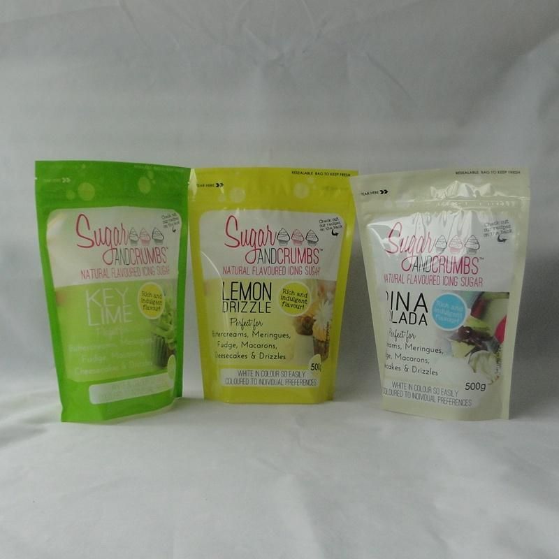 Custom Nuts Packaging Pouch Food Packing Standup Plastic Bag
