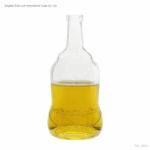 1000ml China Supplier Empty Engraving Cognec Vs Xo Brandy Glass Bottle