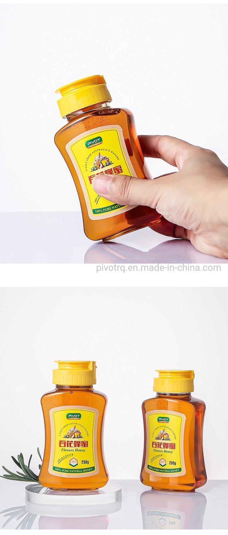 250g Plastic Bottle Empty Jar for Honey with 250g 500g Sizes