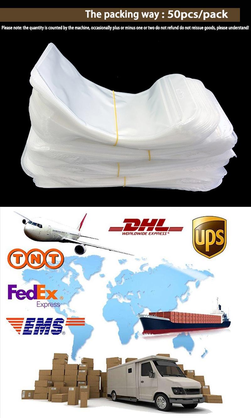 11*17OEM Packaging Bag Full Colors Translucence White Plastic Zipper Bags