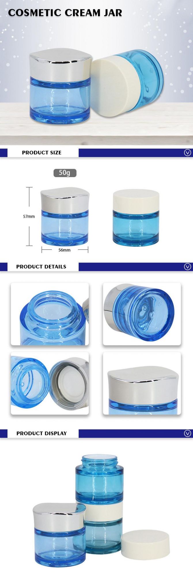 Factory Price Skincare Packaging Pet Cosmetic Containers