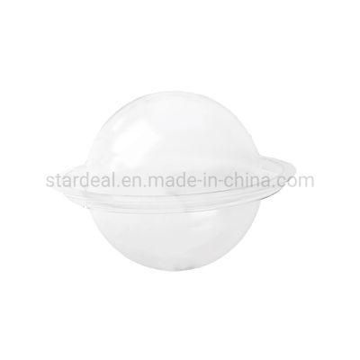 7cm Bath Bomb Mould Round Plastic Clamshell Packaging